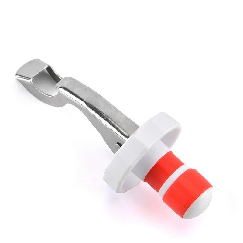 200Pcs Multifunctional Beer Red Wine Tool Stainless Steel Bottle Opener&silicone Cork Wine Stopper Creative Kitchen Accessories