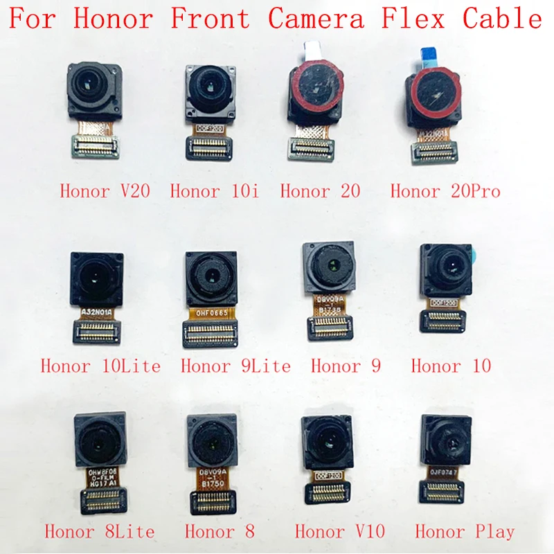 

Front Camera Flex For Honor 20 Pro 10i 10 Lite 8 9 Lite 8X 8C 7A 7C V20 V10 Play Facing Camera Flex Cable Repair Parts