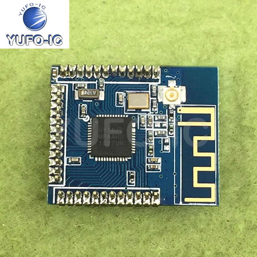 Free Ship 3pcs NRF51822 Module Low-Power Module/Bluetooth-compatible 4.0 An External Antenna/2.4G Wireless SOC Single Chip