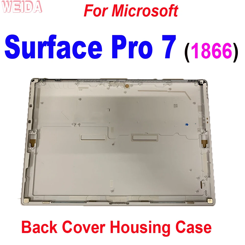 Imagem -02 - Original Nova Capa Traseira Habitação Porta Case para Microsoft Surface Pro Pro7 1866 Traseira Habitação Capa Chassi