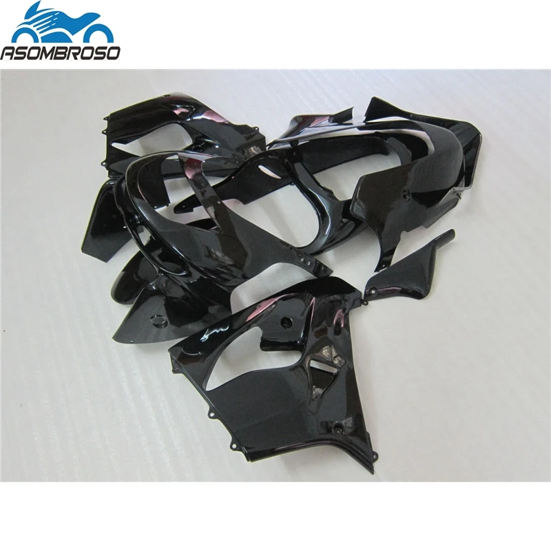 

Injection Molding Glossy Black Motorcycle parts for Kawasaki Ninja ZX9R fairing kit 1998-1999 fairing set zx9r 98 99 YF55