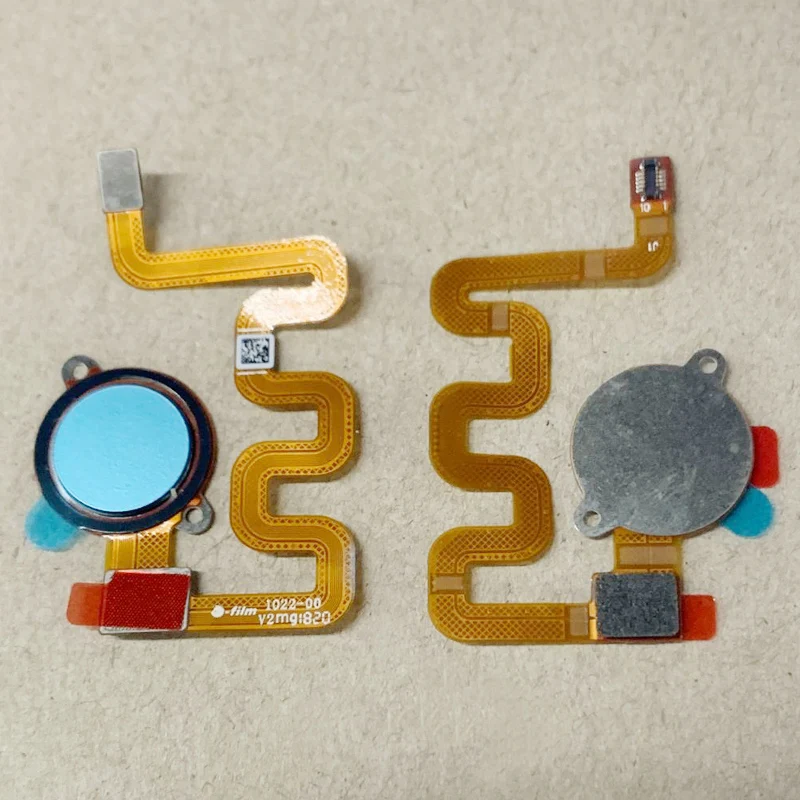 Home Button Fingerprint Sensor Flex Cable Ribbon For Xiaomi Mi A2 Lite Redmi 6 Pro Mi A2 6X Touch Sensor Flex Replacement Parts