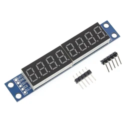 MAX7219 CWG 8-Digit Digital Tube Display Control Module Red Three IO for Arduino