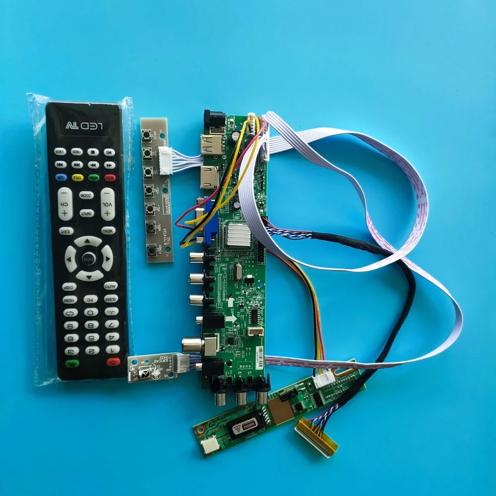 Kit For LTN150XB-L03 remote Panel Controller board 1 CCFL LCD Digital HDMI DVB-C DVB-T 1024X768 TV VGA USB AV 30pin 15