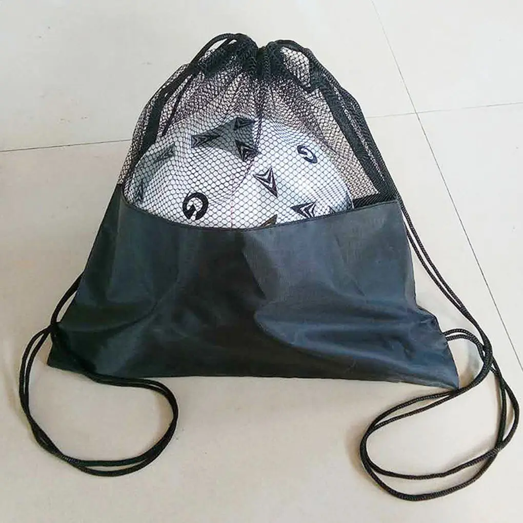 Mesh Bag Portable Football Storage Backpack Outdoor Basketball Volleyball Multifunctional Storage Bags