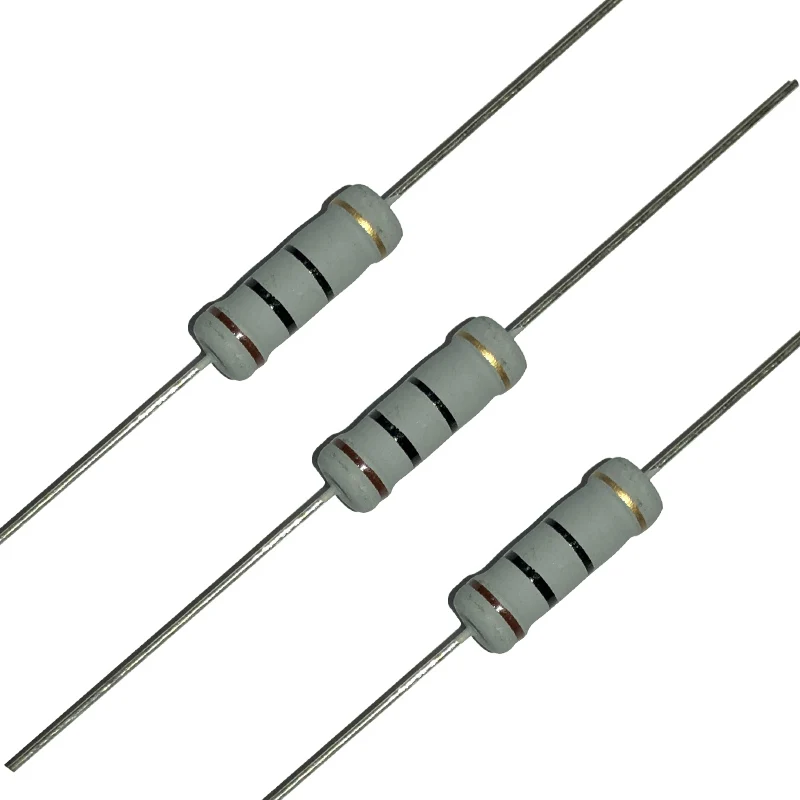 10pcs 3W Carbon film Resistor Four Color Circle 1R 1.2R 1.5R 1K 1K2 1K5 10 12 15 100 120 150 R K Ohm 10R 100R 10K 15K Resistance