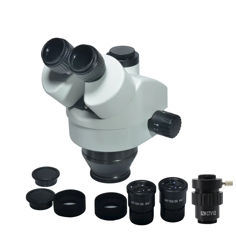 3.5X-90X Simul-Focal Microscope Articulating Arm Zoom Stereo Microscope 4K UHD Microscope Camera for Electronic Repairing Dental