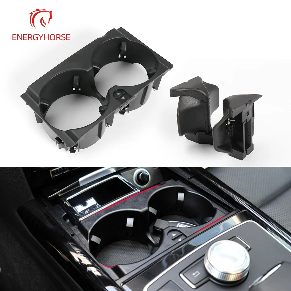 Per Mercedes W212 Car center Console portabicchieri di ricambio per Benz classe E E200 E260 E300 E400 A2126800110