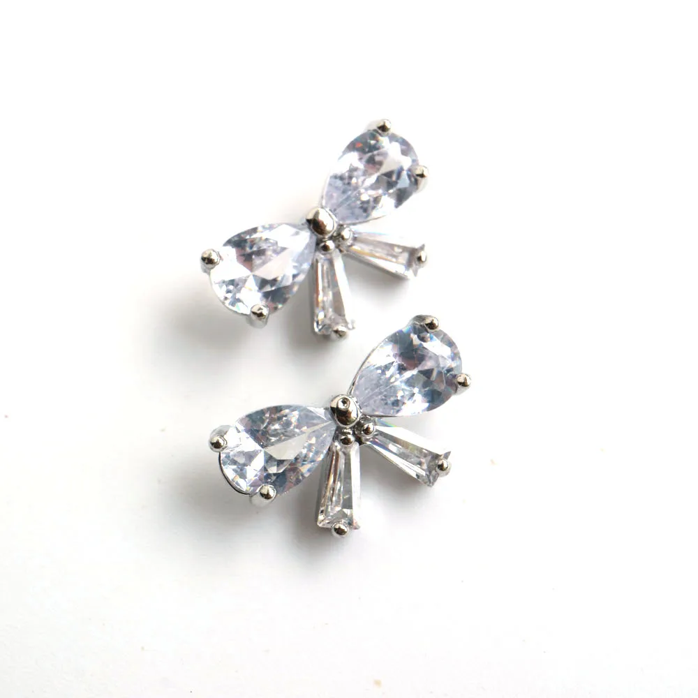 5pc Luxury Crystal Buttons Rhinestone Cubic Zirconia Button for Clothes Decorative CZ Sewing Cashmere Knit Cardigan