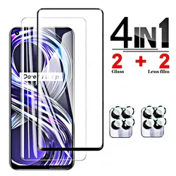 For Realme 8i 8S 8 Pro 8 5G Screen Protector Tempered Glass HD Protective Phone Camera Lens Film For OPPO Realme 8 I S 8Pro 5G