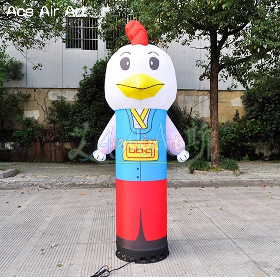 3 Meters Ace Air Art Inflatable Air Dancer Tube Man Inflatable Duck For Decoration/Exhibition/Advertising For Sale