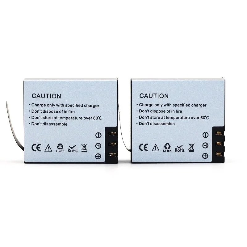 for SOOCOO Accessories 1350mAh Charger Li-ion Battery for S100 C30 30R SJCAM SJ4000 SJ5000 X H3 H9 WiFi Camera Clownfish