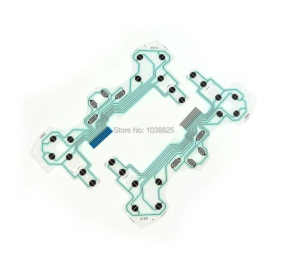 5ชิ้นสายแพ P3-3สำหรับซ่อมสายแพสำหรับ PS3ฟิล์มนำไฟฟ้าการสั่นสะเทือนสำหรับตัวควบคุม PS3