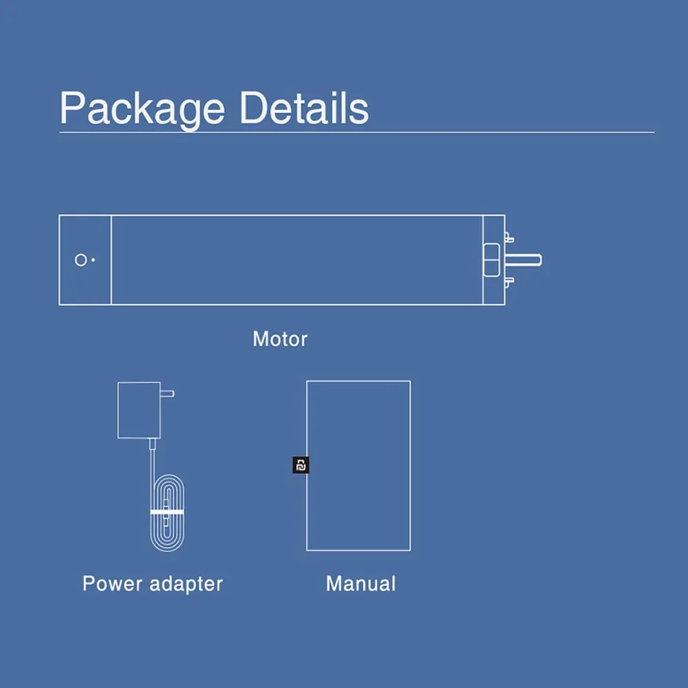 Imagem -06 - Inteligente e Inteligente Motor de Cortina Elétrico Funciona com Mijia Mihomewifi Link Direto Aqara a1 sem Hub Gateway Necessário