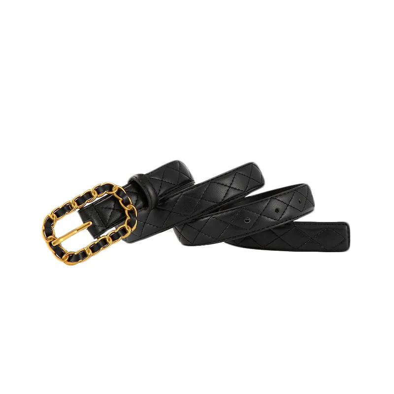 New Leather Woman Belt Casual Leather Belt Fashion Belt skinny Classic Belt Wholesale