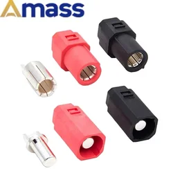 Amass SH8.0 Flame Retardant Power Plug Male Female Connector AS250-1/-2 8mm for RC Model Battery DC500V 150A 6AWG