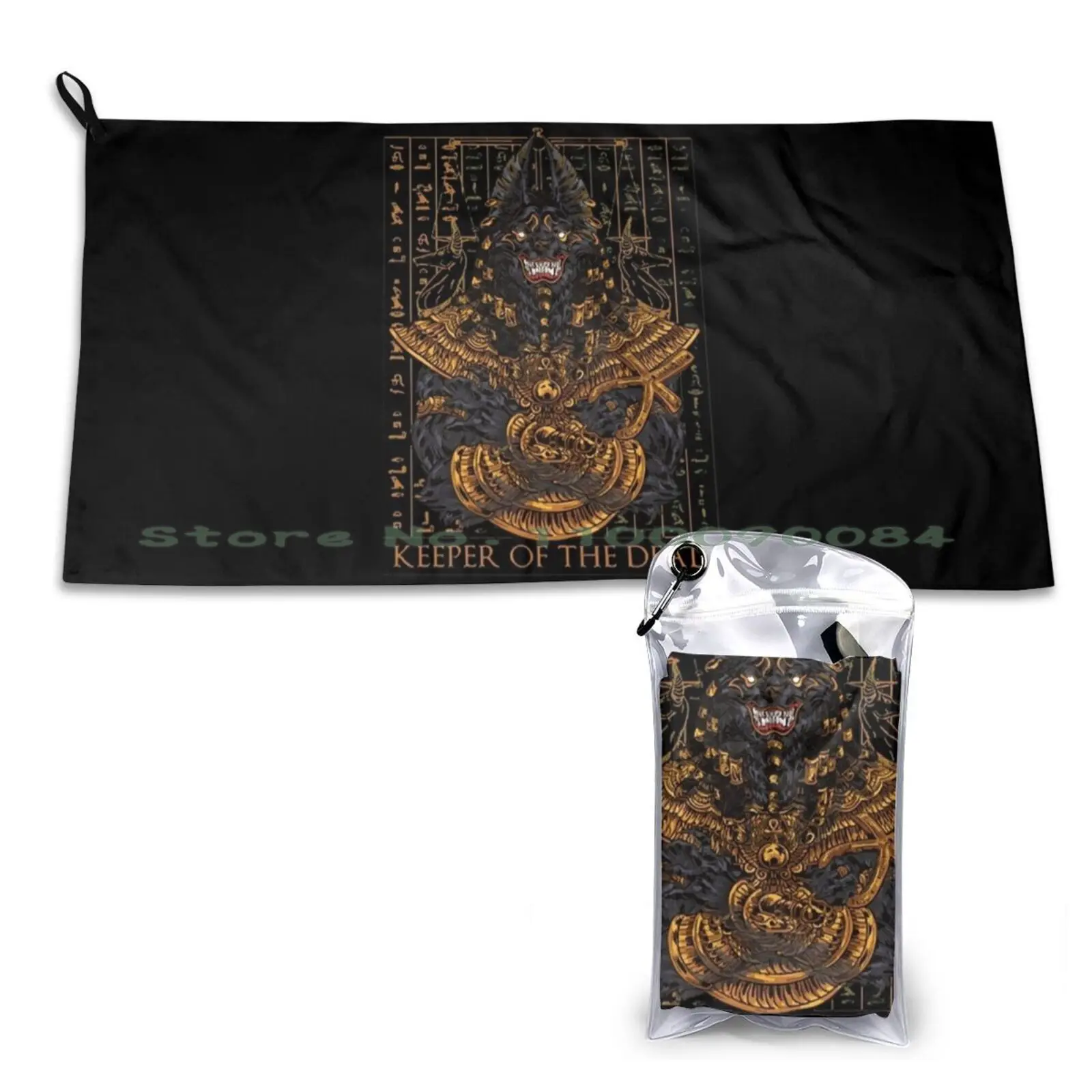 Anubis Keeper Of The Dead Quick Dry Towel Gym Sports Bath Portable Keep Your Hands Off Eizouken Asakusa Midori Kanamori Sayaka