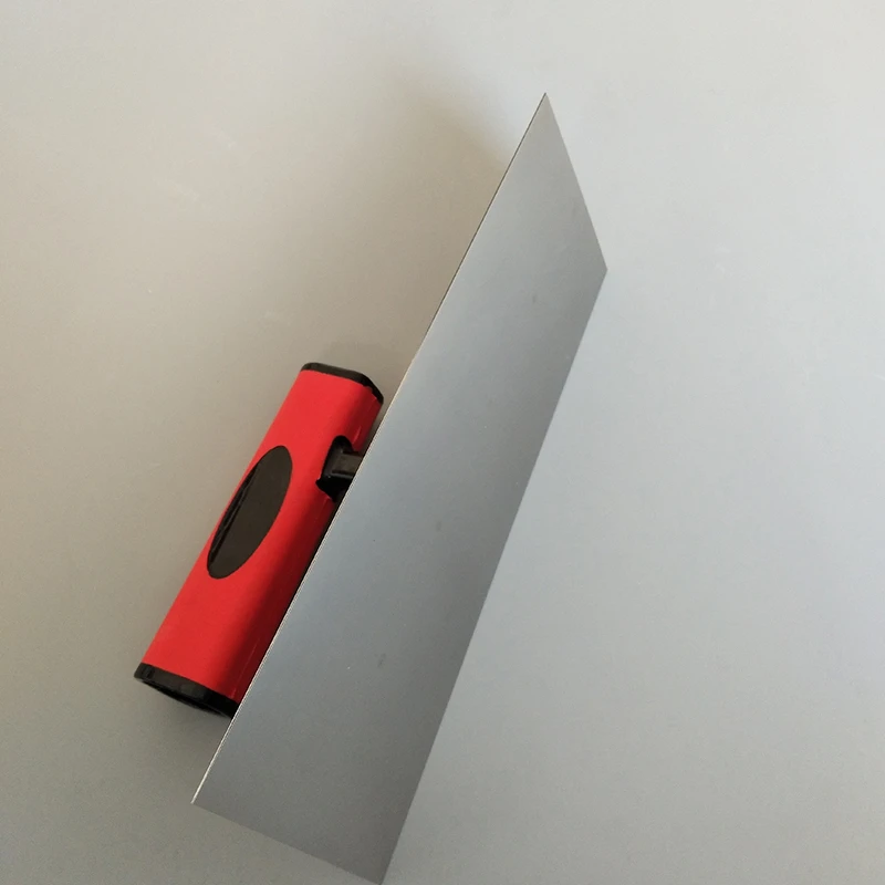 2pc 24*10*9 centimetri in acciaio inox Mortaio Casa A Bordo Artigiano Cazzuola Costruzione Supporto Intonaco Strumento