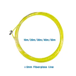 Cable de fibra de vidrio de 5mm para tubería de drenaje, Kit de sistema de inspección de endoscopio Industrial