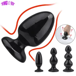 6 Size Anal Plug Big Buttplug Vagina Dilator G-Spot Butt Stimulator Sex Toys for Gay Couples Adult Games Women Men Masturbators