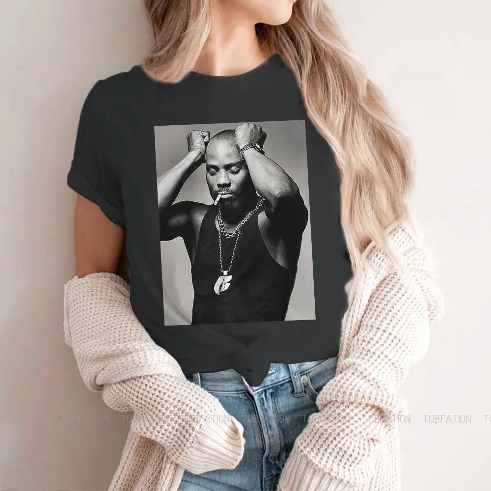 Plakat damskie koszule RIP DMX Hip Hop raper T-shirt w za dużym rozmiarze Harajuku Vintage odzież damska