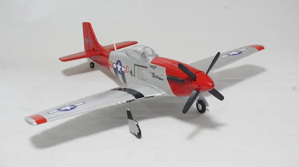 Hookll Model EPO RC Warbird 1200mm P51 Mustang with Retractable Landing Gear