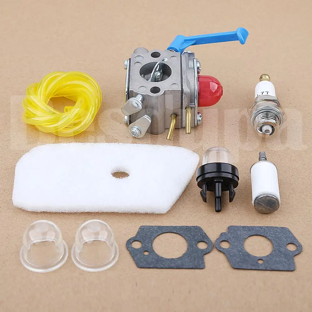 Vergaser Carb Für Husqvarna 125R 128C 128R 128CD 128LD Trimmer Edger Pinsel Cutter Motor Teil 545081848 545130001 Carb Dichtung