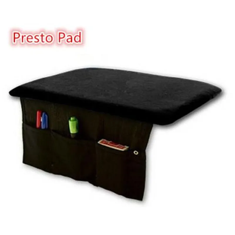 Presto Pad (Close Up Style 20*30cm, Black) Card Magic Trick Magician Accessories Gimmick Coin Card Mat Table Hopper Close Up Pad