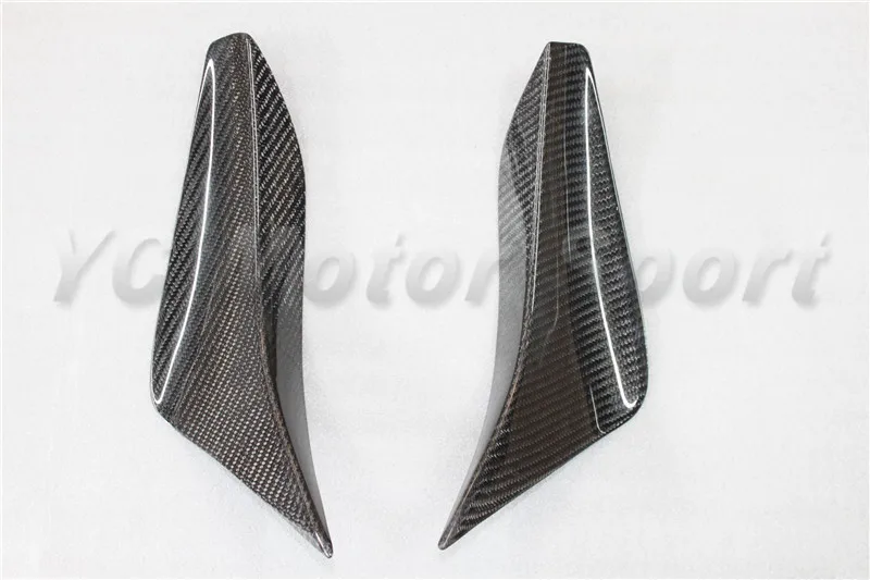 Car Accessories Carbon Fiber AM Style Front Bumper Canard Only Fit For 2008-2010 R35 GTR CBA OEM Front Bumper Canard