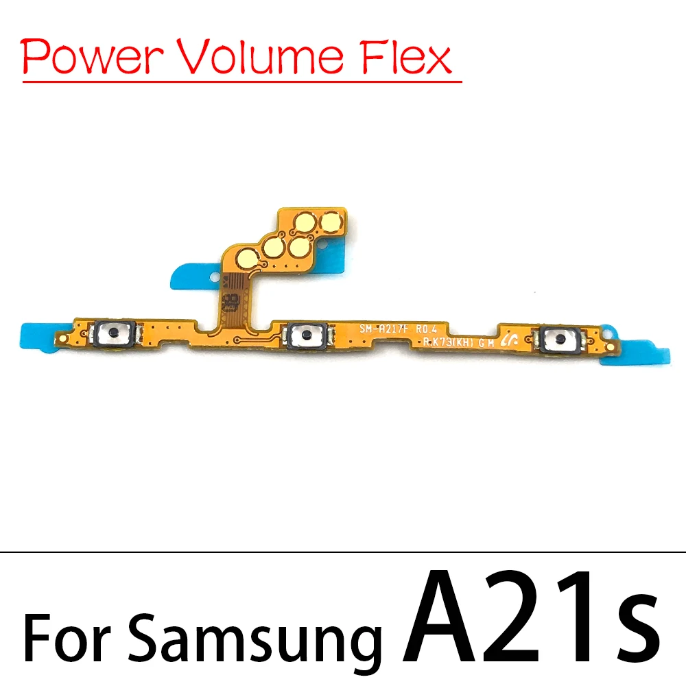 Power On Off Volume Side Button Key Flex Cable For Samsung A10 A20 A30 A40 A50 A70 A01 A11 A10s A20s A21s A30s A51 A21 A31 A71