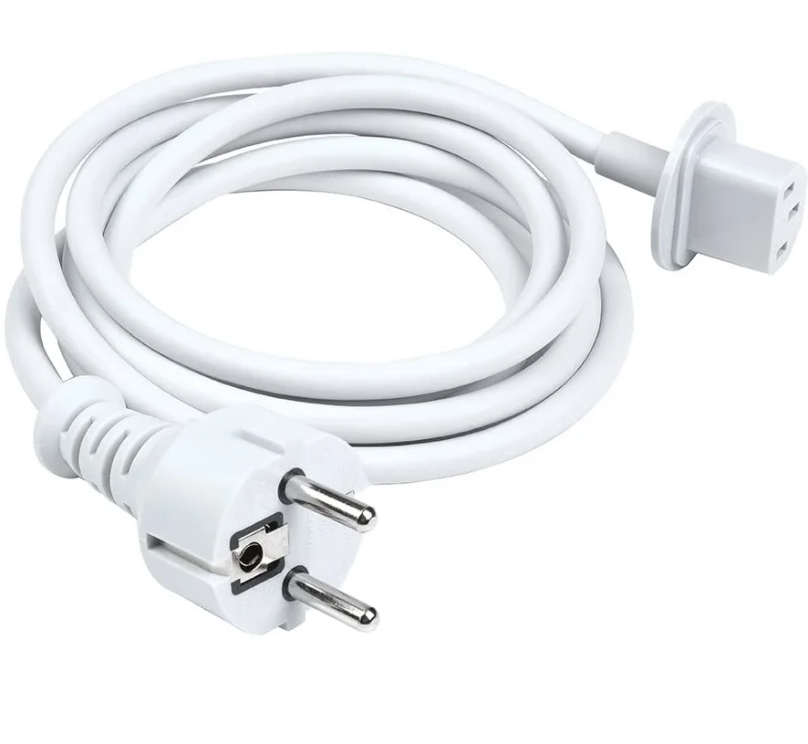 New top quality Europe Plug 1.8M Power cord cable for IMAC Computer Macbook EU plug charger adapter