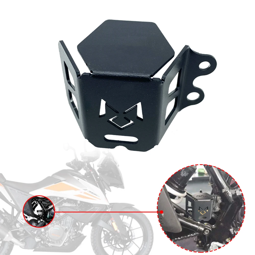 

Motorcycle Rear Brake Reservoir Guard Oil Protection Cover For KTM DUKE 390 790 ADVENTURE ADV DUKE390 DUKE790 2021 Motor Parts