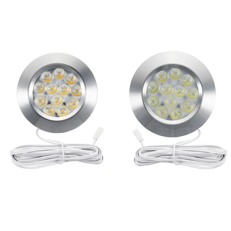 12V Interieur Warm LED Spot Verlichting 3W Voor T4 T5 Camper Caravan Camper Auto Warm Verlichting Ondersteuning dropshipping