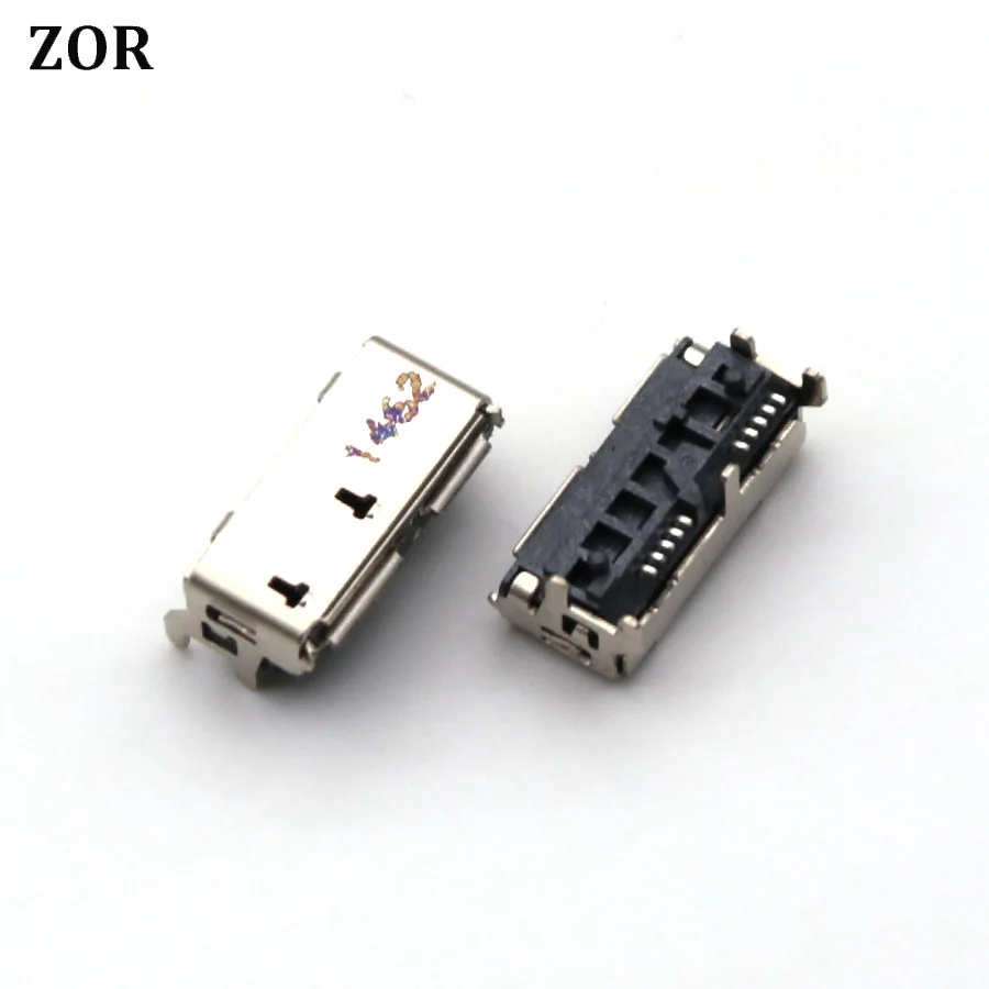 1pc 10pin USB Hard Disk Female Micro USB 3.0 Socket Receptacle Board Mount SMT Type 5.2mm Height Connector