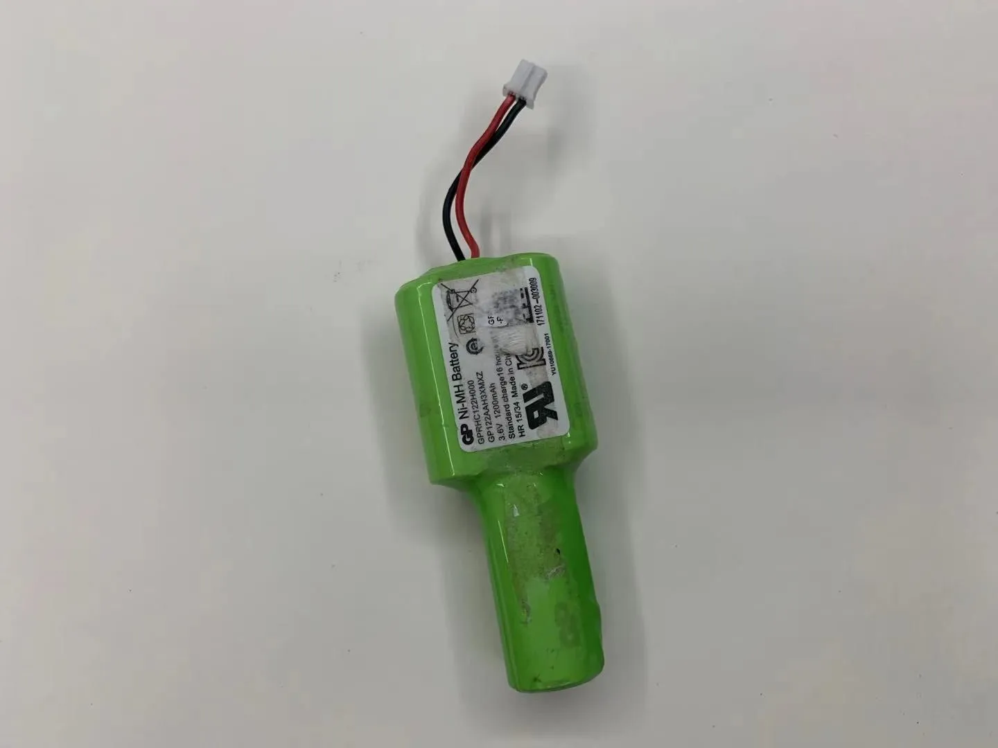 3.6 V 2/3A 1500mah nickel metal hydride rechargeable battery NI - MH toy emergency light T model power plug