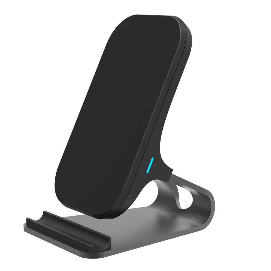 2 in 1 15W Wireless Charger and Car Holder Qi Quick Charge for iPhone 12 13 Android Wireless Charger Stand