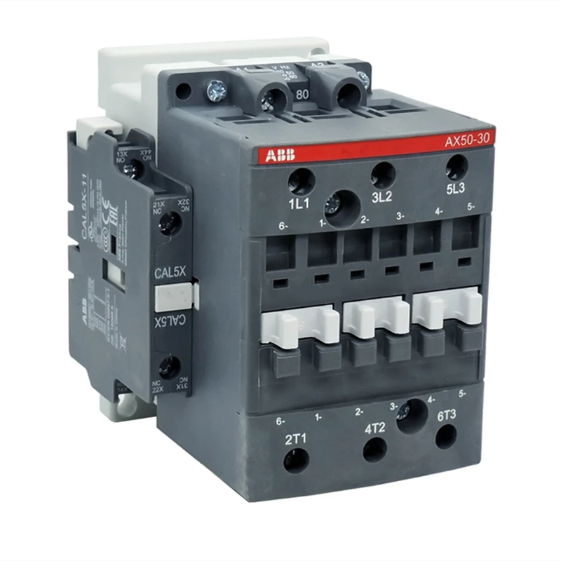 Imagem -04 - Abb 50a 65a 3p ac Contator Ax503011 Ax65-30-11 Tensão da Bobina Ac220v Ac110v Ac24v Ac380v