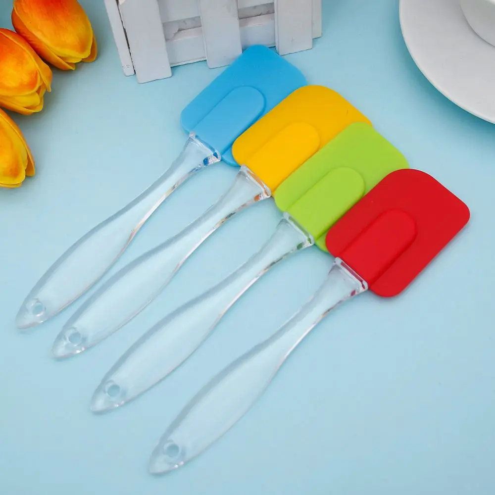 

1pcs Silicone Scraper Cake Baking Tool Food Non-stick Oil Culinary Silicone Spatula Rubber Spade Baking Accessories