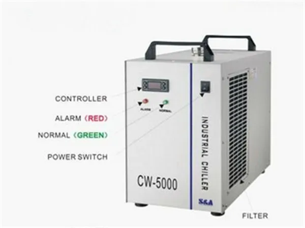 

1pc Industrial Laser Water Chiller CW-5000DG 220V 50/60HZ industrial chiller