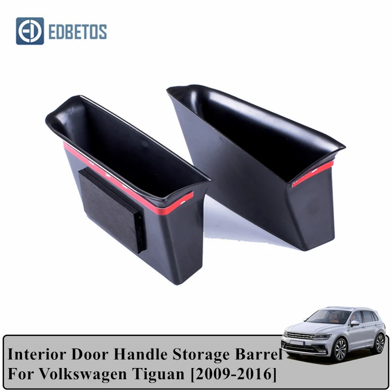 Tiguan MK1 2009 2010 2011 2012 2013 2014 2015 2016 Door Storage Box Tiguan Interior Door Handle Storage Barrel Tiguan Accessorie