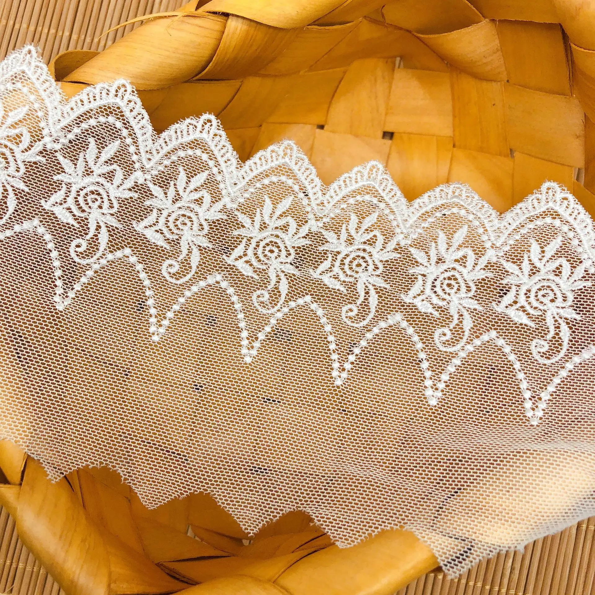 Mesh Embroidery Rose Tulle Fab - đánh giá và giá Embroidery Rose