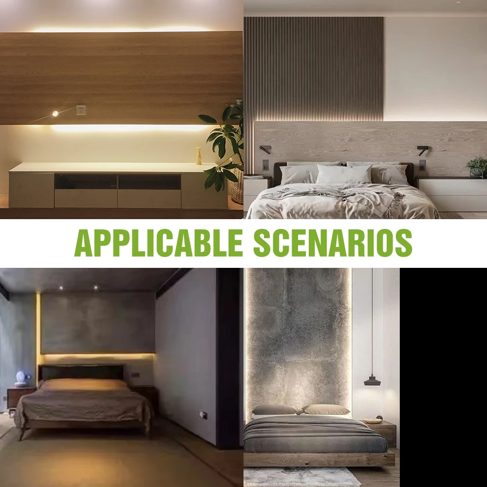 5V Tira LED Strip Lamp Kitchen Waterproof Flexible Ribbon LED Light Stripe USB Closet Cabinet Backlight Tape LED Strip Light