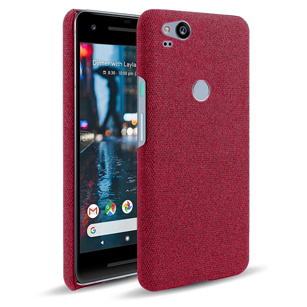 For Google Pixel 2 / 2XL CASE Luxury  Cloth Fabric Back Case Cover For Google Pixel 2 XL Cover Coque Funda Bumper Capa