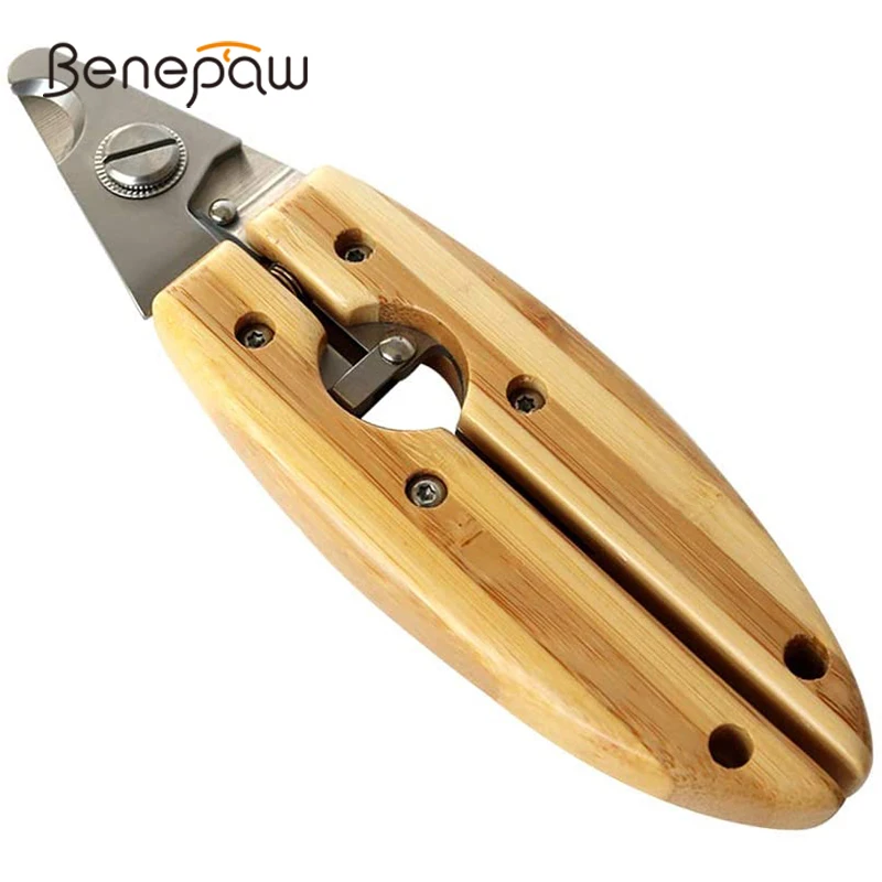 Benepaw Professional Dog Nail Clippers Quick Safety Guard Comfortable Handle Pet Nail Trimmer Cutter For Large Small Animals