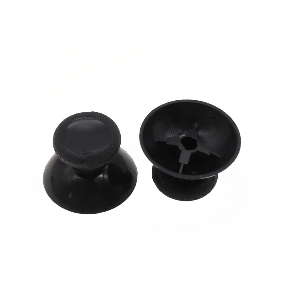 Xoxnxex-analógico polegar stick substituição para xbox um controlador, preto, novo, 2 pcs