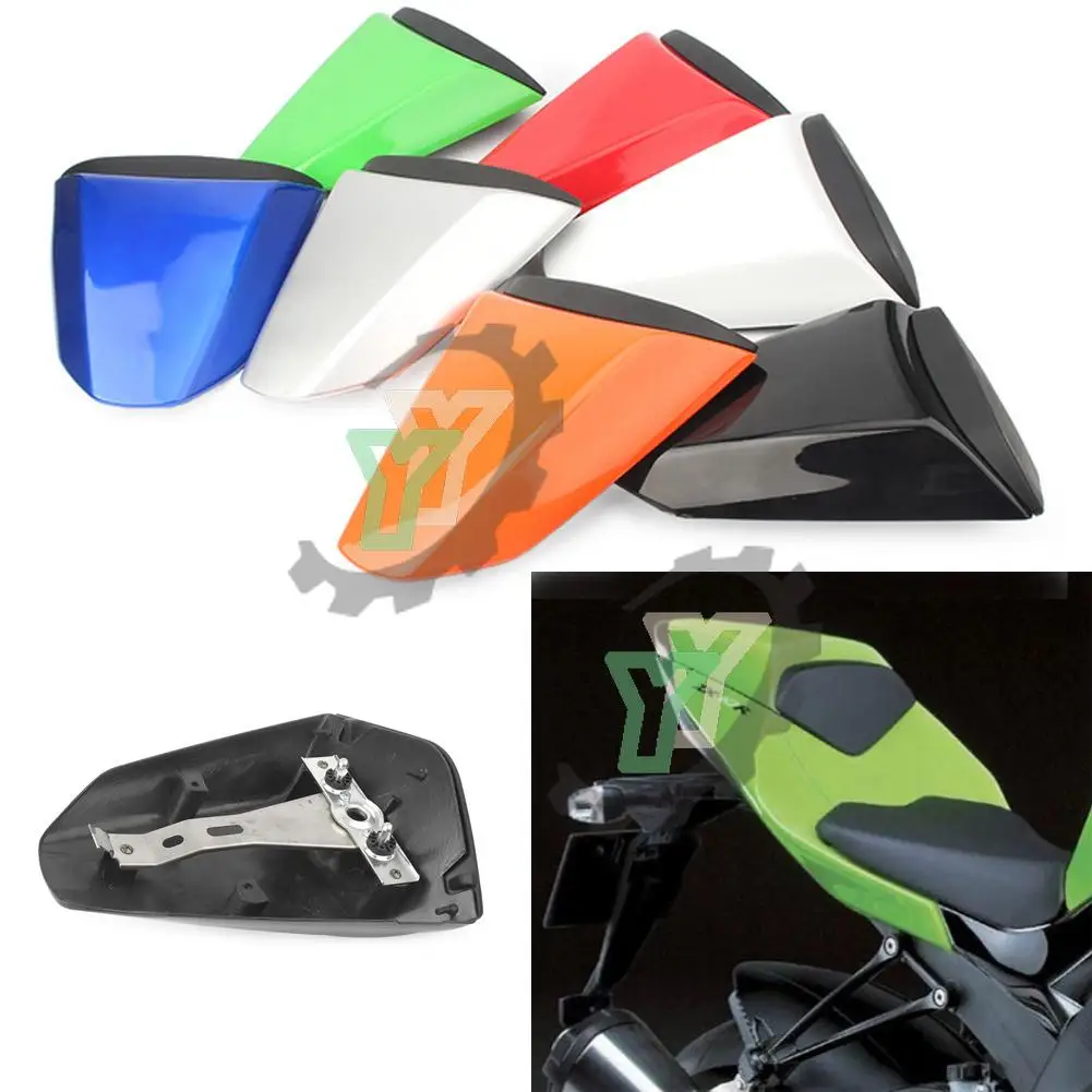 

ZX 10 R 08 09 10 Motorcycle Rear Seat Cover Cowl Fairing Passenger Pillion Tail Back Cover For Kawasaki ZX10R 2008 2009 2010 10R