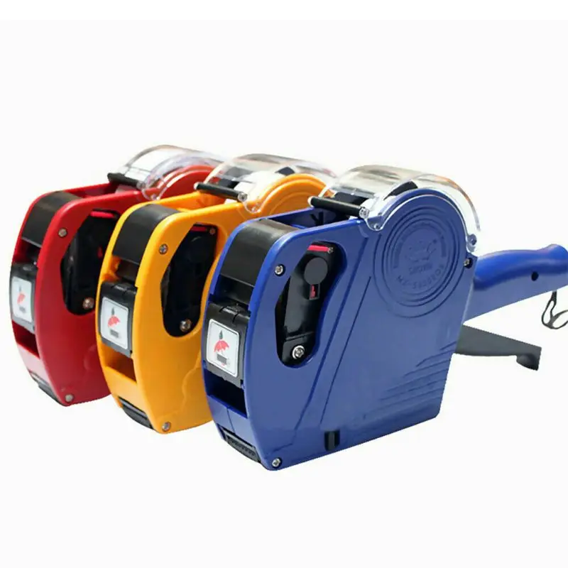 Handheld Price Labelling Gun Plastic 8 Digits EOS Price Tag Gun 21 X 12mm Labels Machine for Supermarket Shopping Mall