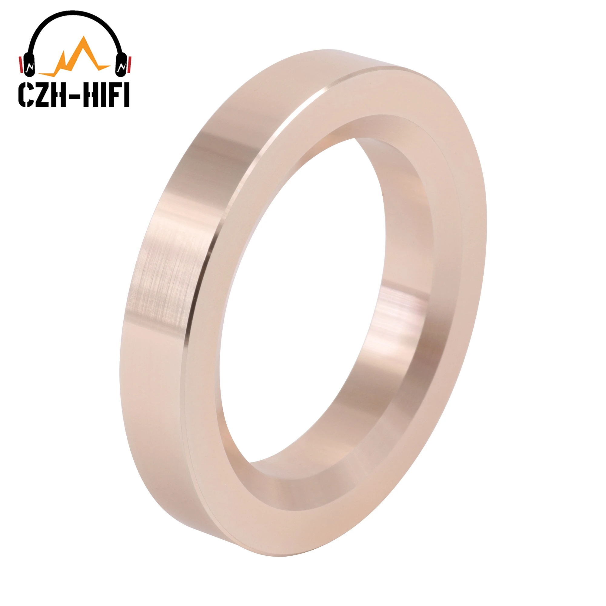 1PC 60mm CNC Gefräste Aluminium Runde Dekorieren Basis Ring Kreis Washer Für Vintage KT88 Vakuum Rohr Verstärker DIY hiFi – Detail 14
