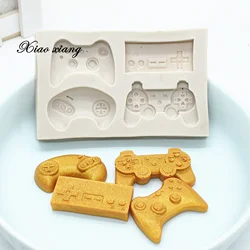 3D Silicone Cake Molds For Baking Controller Gamepad Boy Gift Mould Fondant Cake Decorating Animal Mould Baking Tools