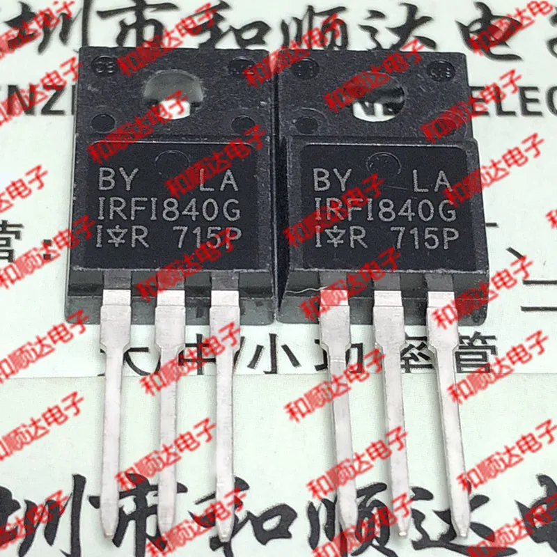 

Original New / 5pcs / IRFI840G TO-220F 500V 4.6A